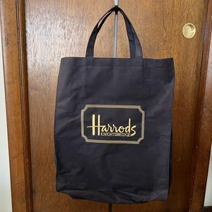 Harrodsburg Knightsbridge Large Black Tote Bag